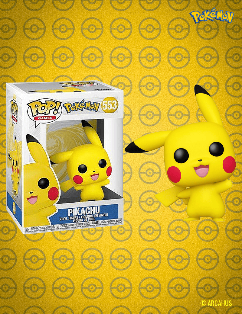 Pikachu n° 553 - Figurine Funko POP! Games Pokemon