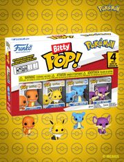 Pack de 4 figurines - Funko Bitty POP! Pokémon Série 2