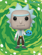 Rick w/Crystal Skull n° 692 - Figurine Funko POP! Animation Rick & Morty