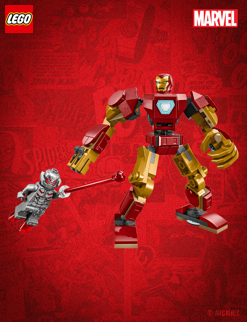Le robot d’Iron Man contre Ultron  - Lego Marvel 76307
