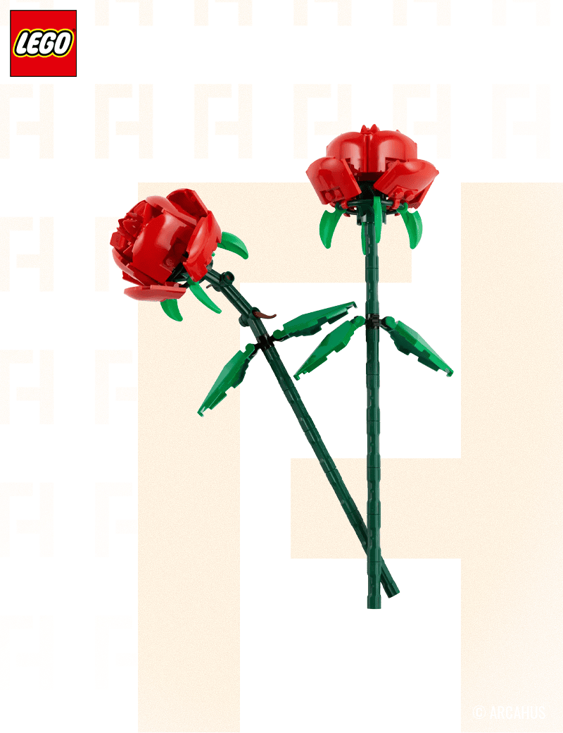 Les roses  - Lego 40460