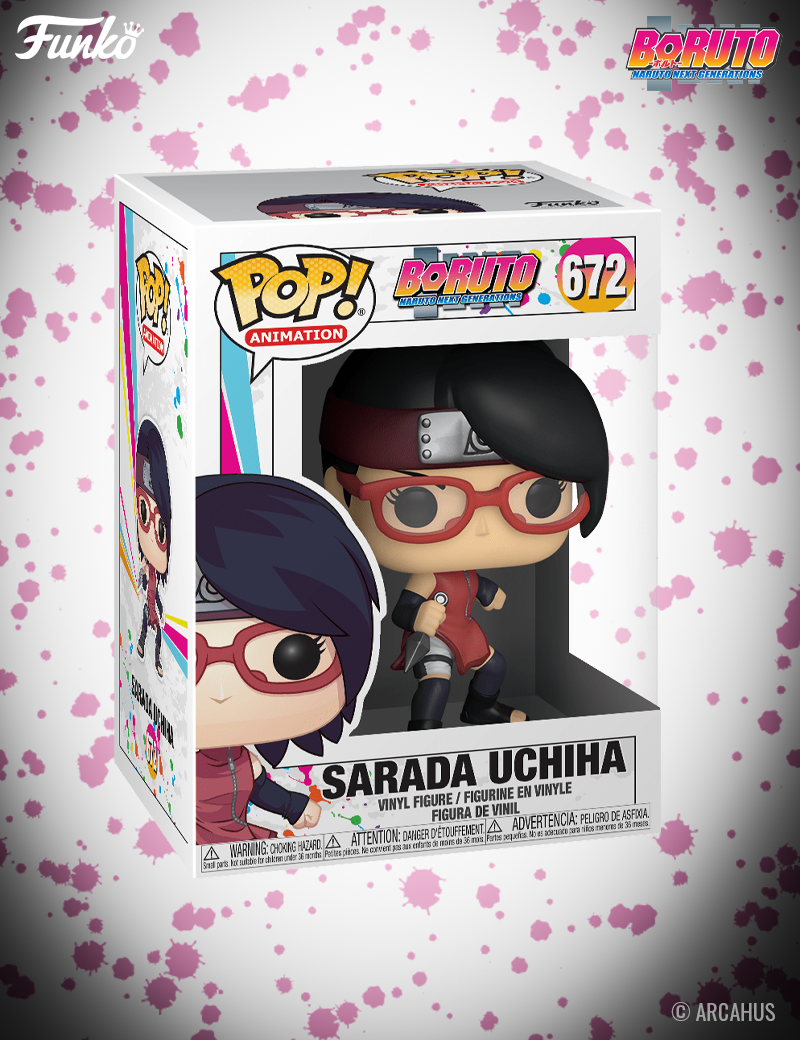 Sarada Uchiha n° 672 - Figurine Funko POP! Animation Boruto