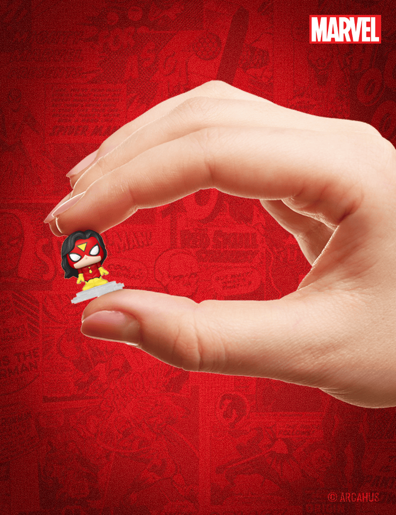 Spider-Man Web - Funko Bitty POP! Display Marvel Spider-Man