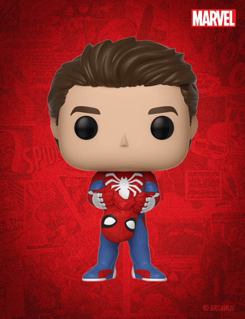 Spider-man (Démasqué) n° 395 - Figurine Funko POP! GamerVerse Marvel's Spider-Man