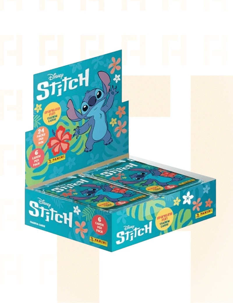 Stitch - Panini Pochette 6 Trading cards