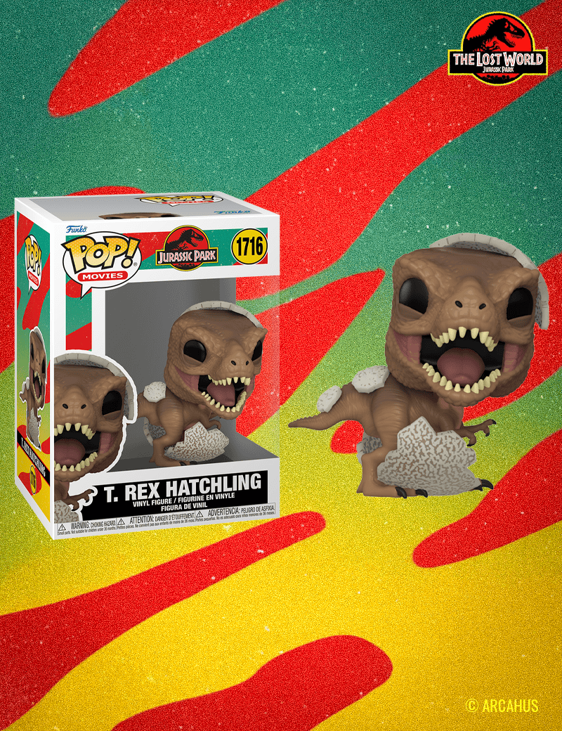 Tyrannosaurus Rex Hatchling n° 1716 - Figurine Funko POP! Movies Jurassic Park