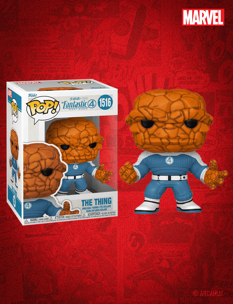 La Chose n° 1516 - Figurine Funko POP! Marvel Studios Les 4 Fantastiques : Premiers Pas