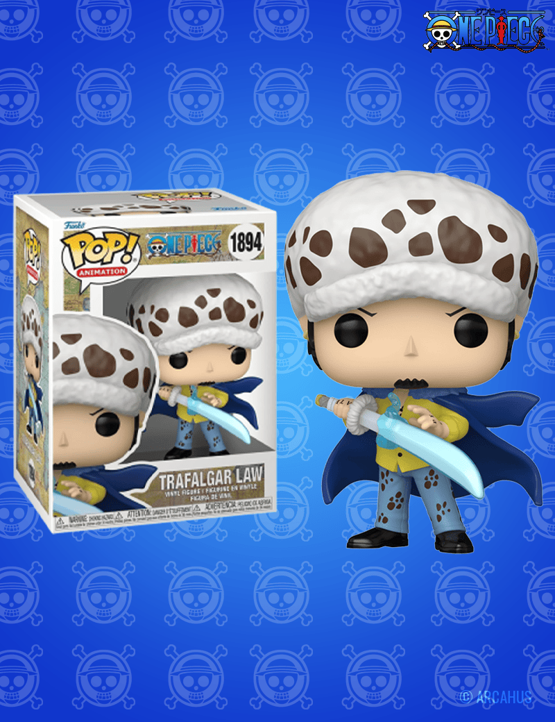 Trafalgar Law (avec Blue Anesthesia) n° 1894 - Figurine Funko POP! Animation One Piece