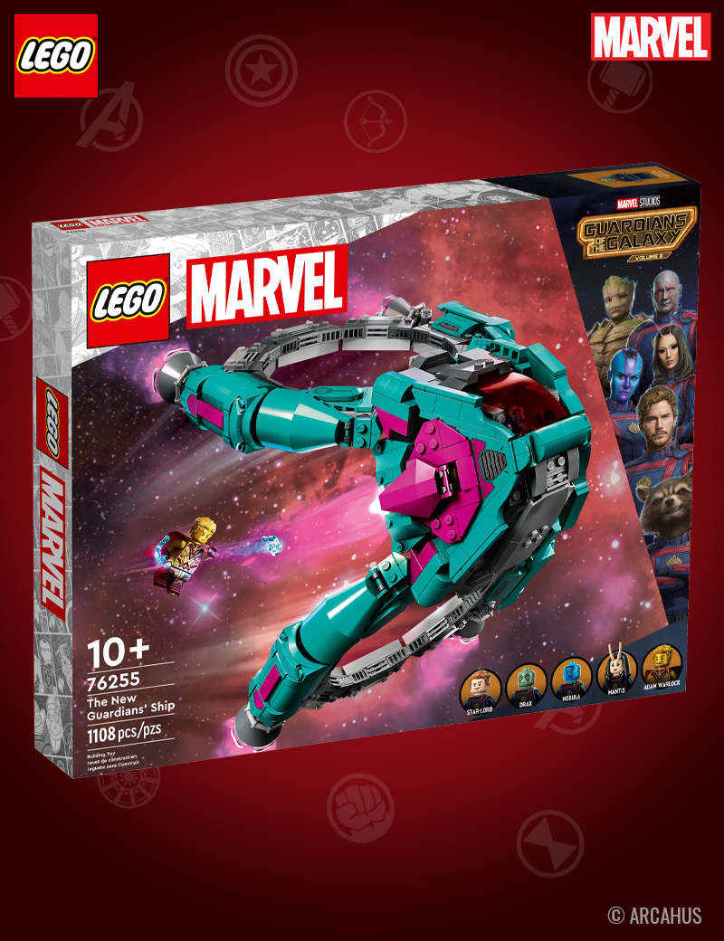 Le nouveau vaisseau des Gardiens - Lego Marvel Guardians of the Galaxy vol 3 76255