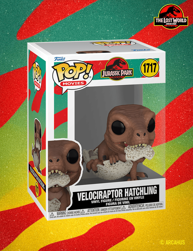 Velociraptor Hatchling n° 1717 - Figurine Funko POP! Movies Jurassic Park