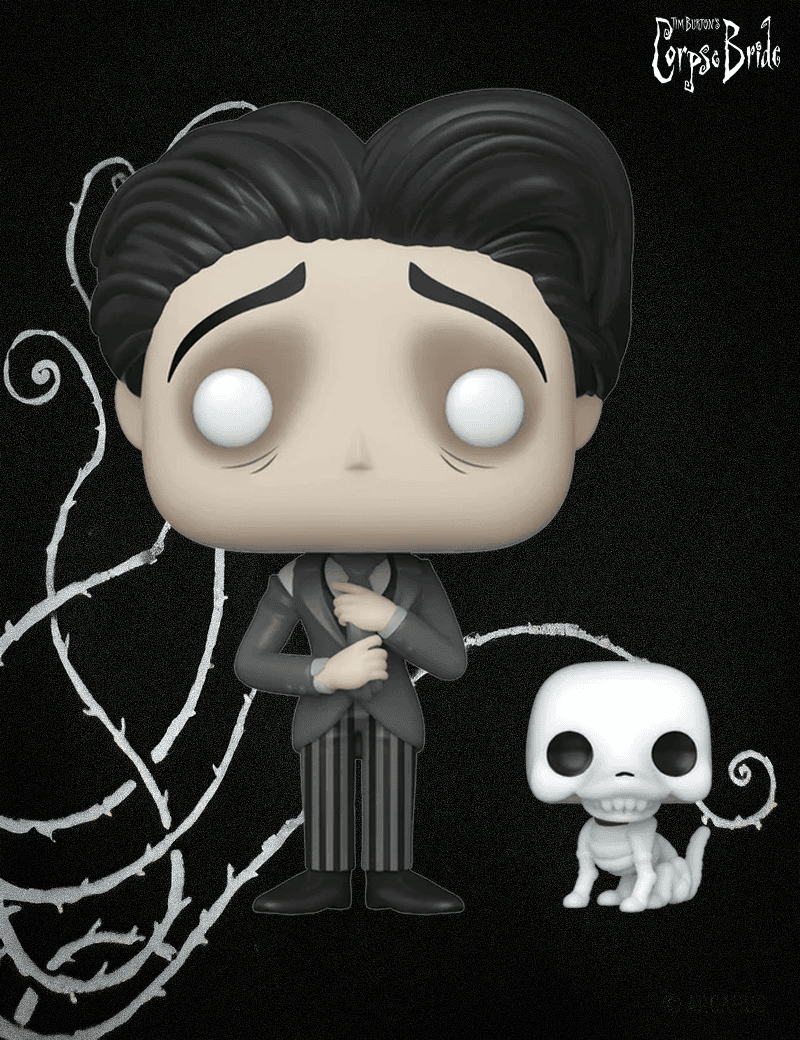 Victor avec Scraps  n° 986 - Figurine Funko POP! Movies Les Noces Funèbres