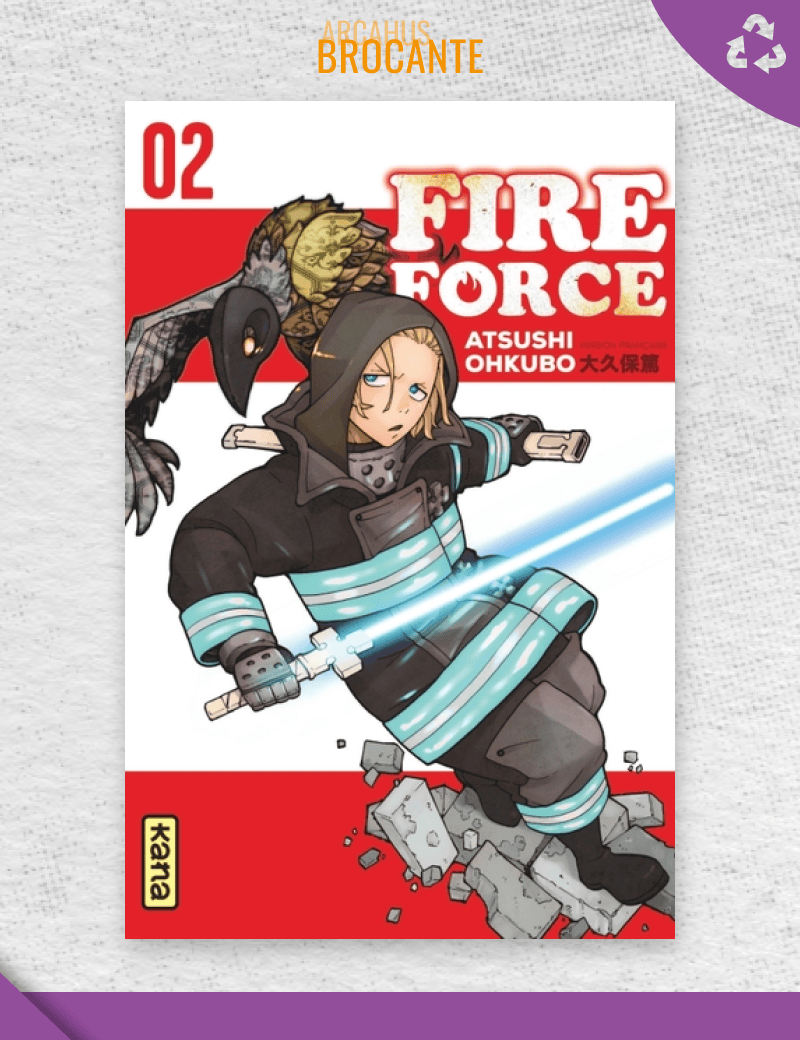 Fire Force - Tome 2 (VF)