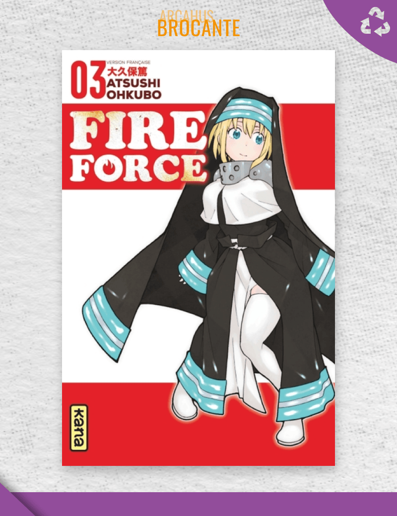 Fire Force - Tome 3 (VF)