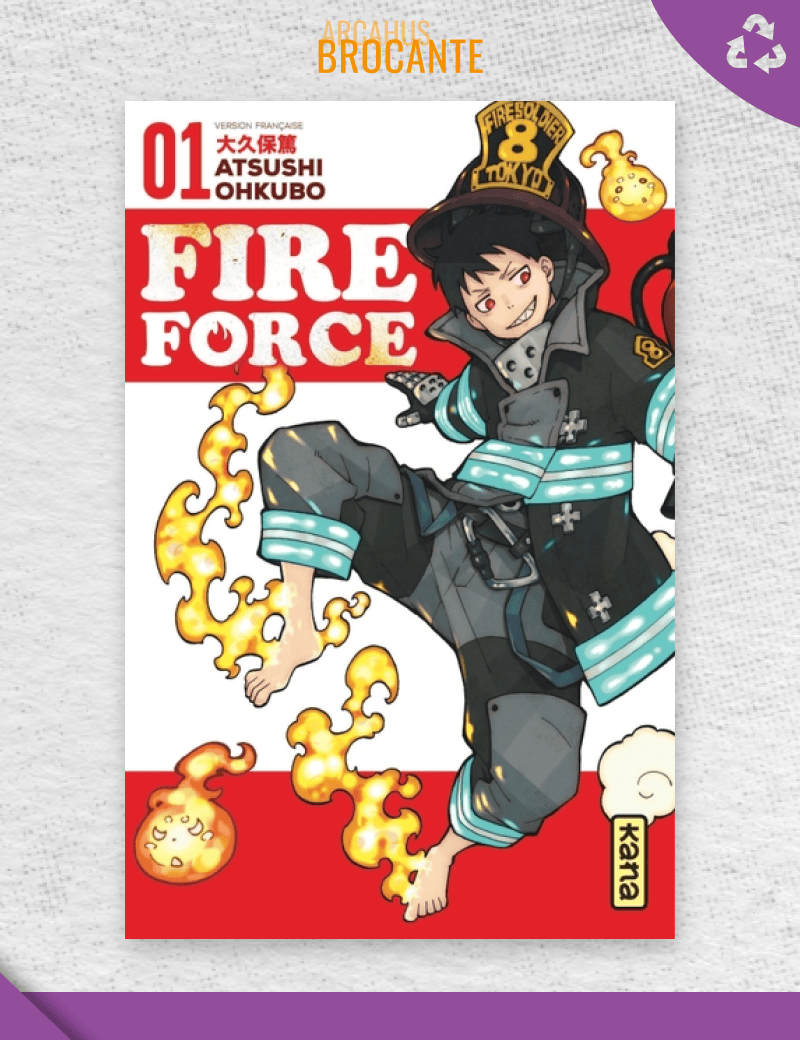 Fire Force - Tome 1 (VF)