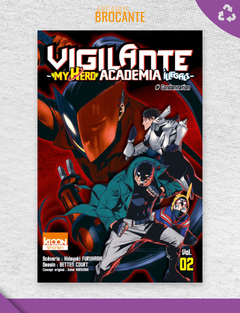 Vigilante My Hero Academia Illegals - Tome 2 (VF)