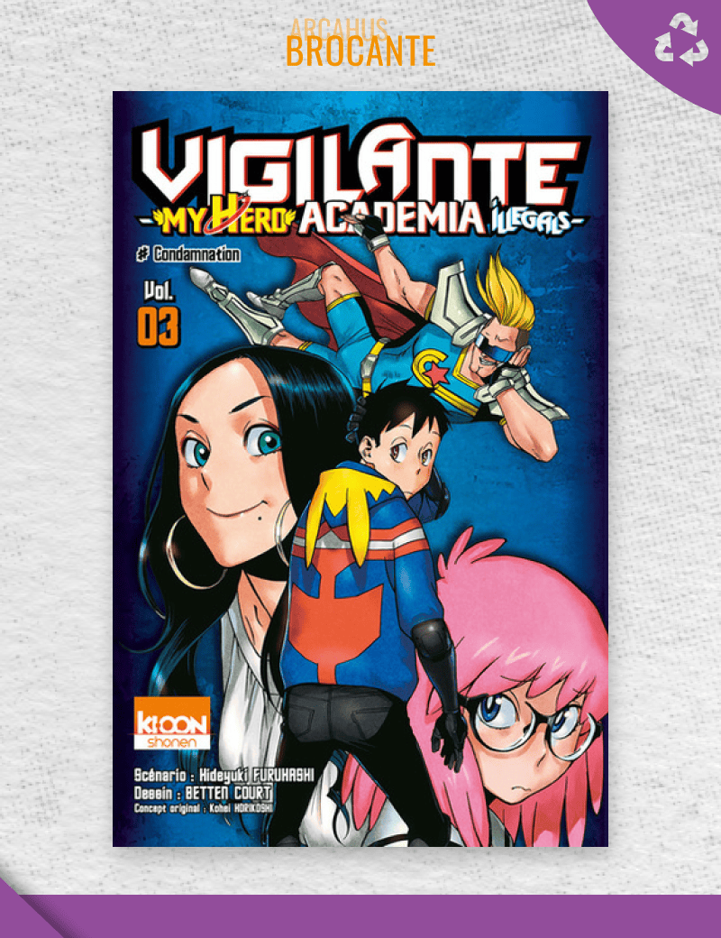 Vigilante My Hero Academia Illegals - Tome 3 (VF)