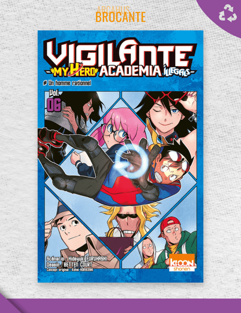 Vigilante My Hero Academia Illegals - Tome 6 (VF)