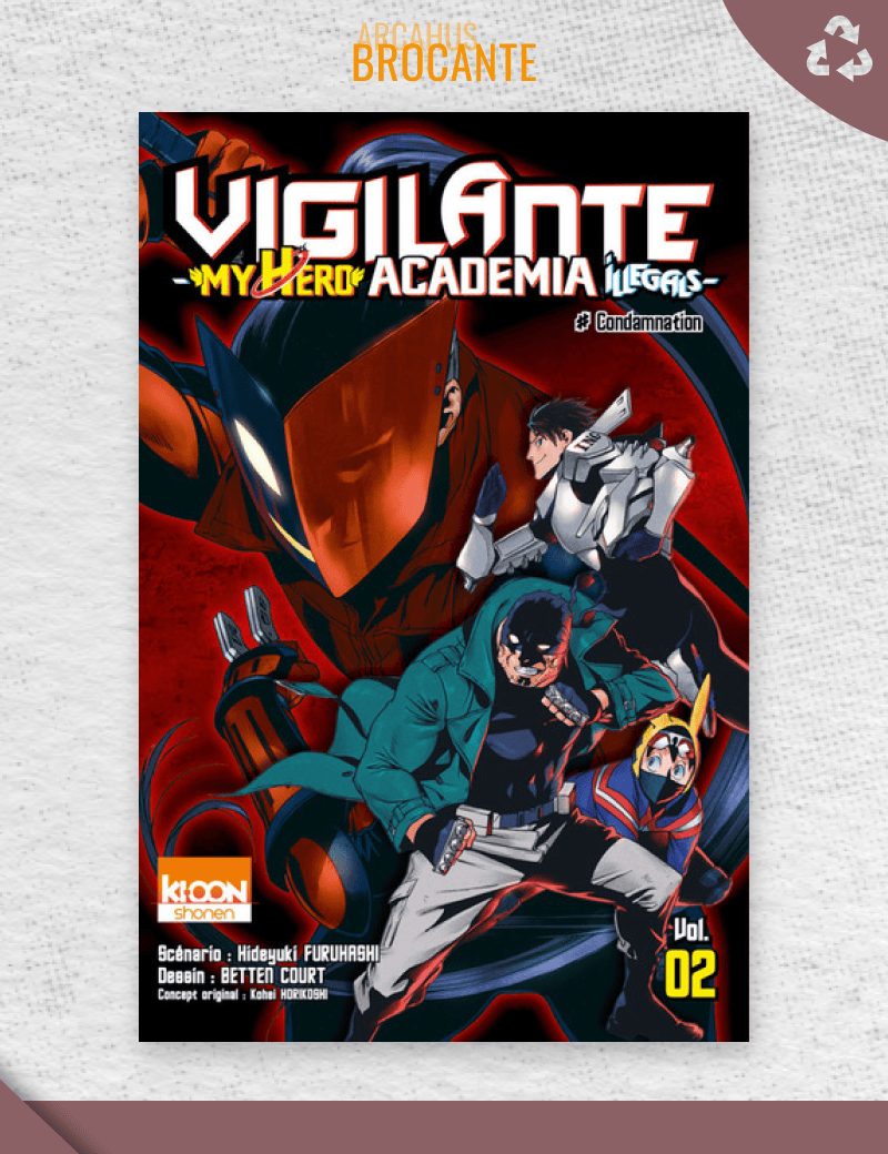 Vigilante My Hero Academia Illegals - Tome 2 (VF)