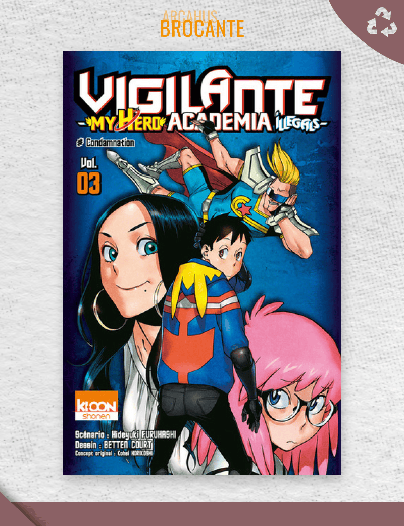 Vigilante My Hero Academia Illegals - Tome 3 (VF)