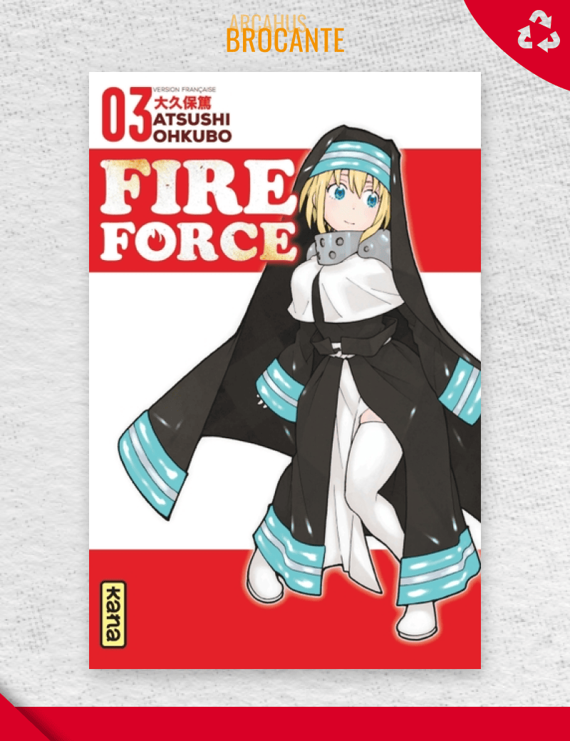 Fire Force - Tome 3 (VF)
