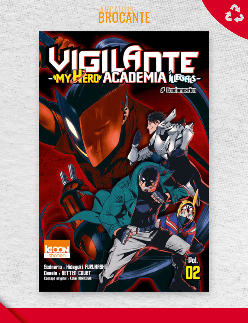 Vigilante My Hero Academia Illegals - Tome 2 (VF)