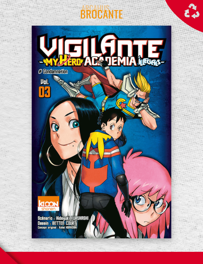 Vigilante My Hero Academia Illegals - Tome 3 (VF)