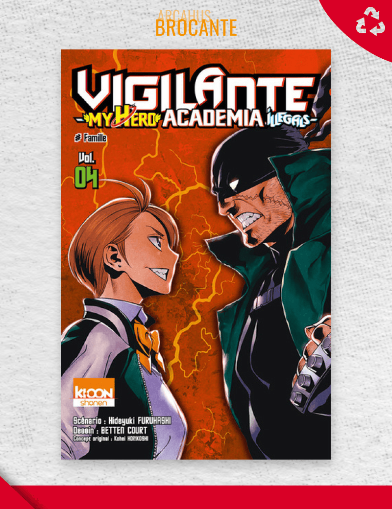 Vigilante My Hero Academia Illegals - Tome 4 (VF)