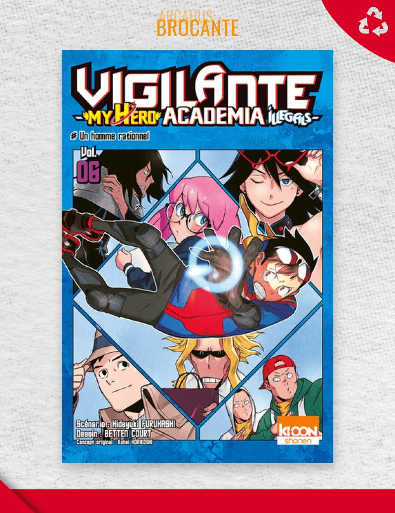 Vigilante My Hero Academia Illegals - Tome 6 (VF)
