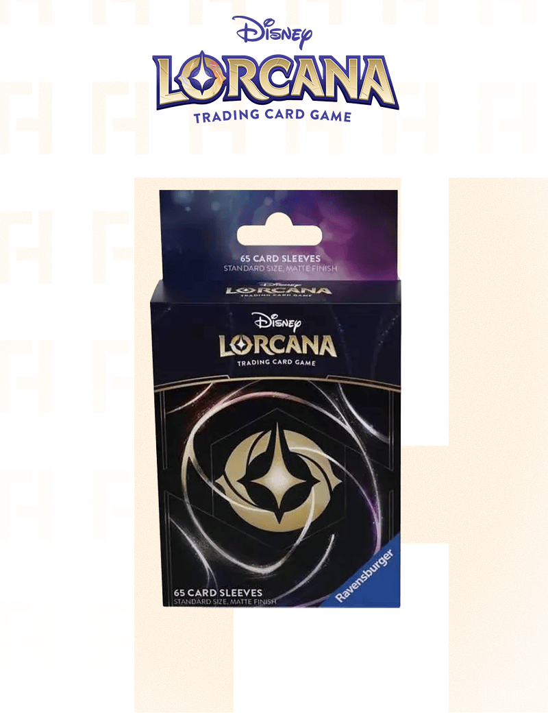 65 Sleeves Lorcana-  Protection Taille Standard Finition mate