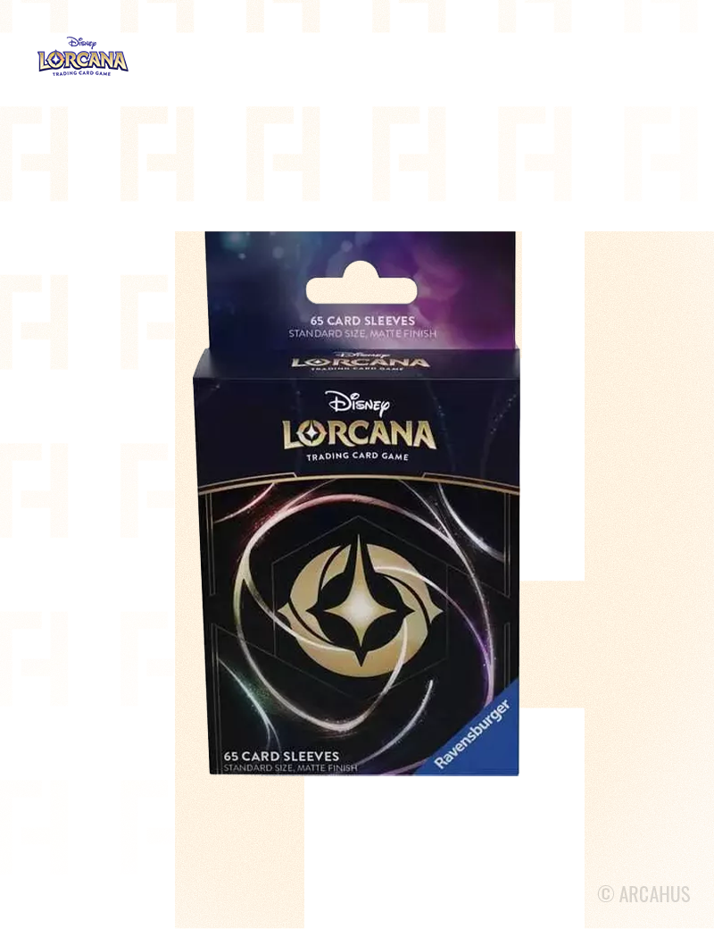 65 Sleeves Lorcana-  Protection Taille Standard Finition mate