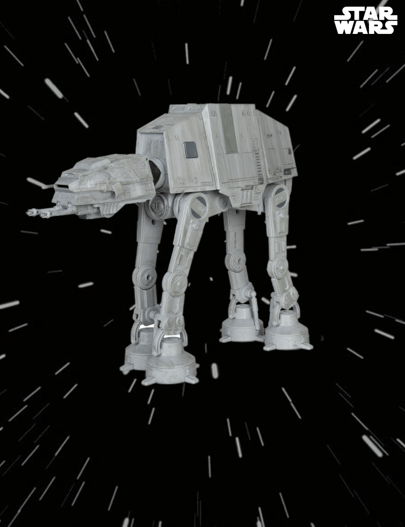 Marcheur AT-AT - Véhicule 28cm & Figurine Assault ClassStar Wars Micro Galaxy Squadron