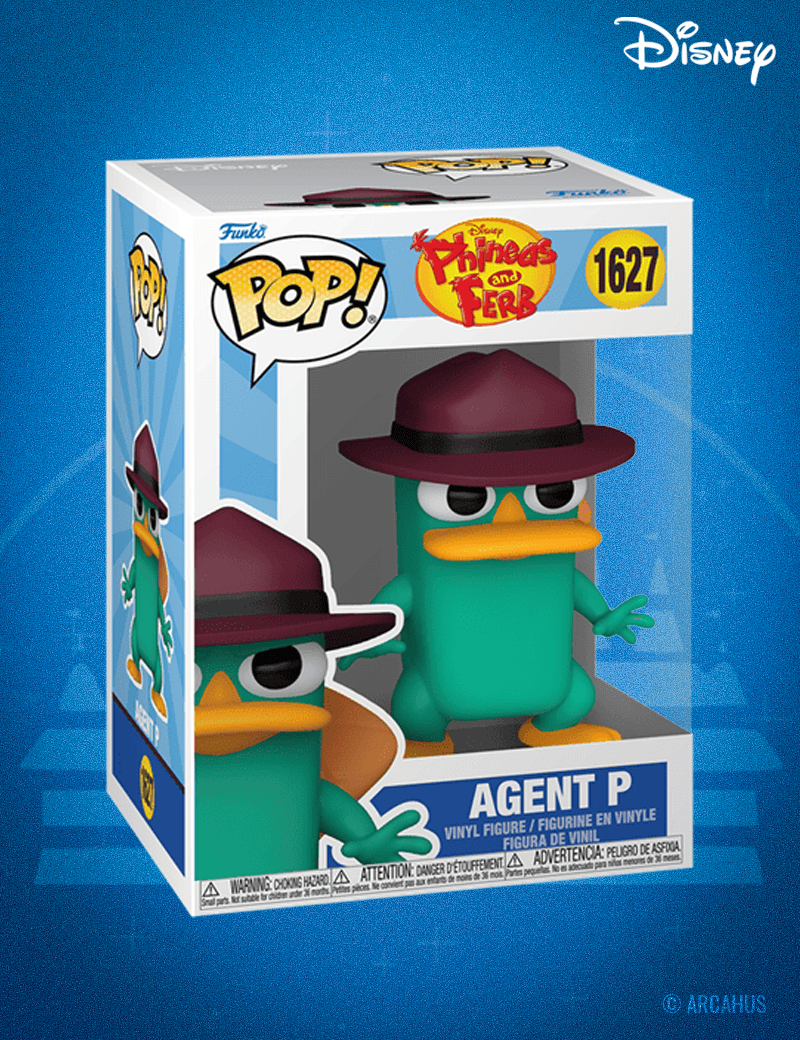 Agent Perry n° 1627 - Figurine Funko POP! Disney Phineas & Ferb