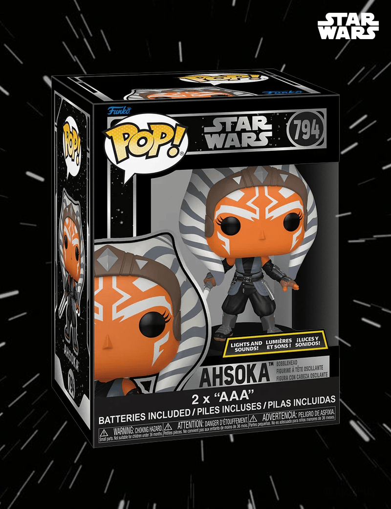 Ahsoka (Son & Lumière) n° 794 - Figurine Funko POP! Star Wars Ahsoka