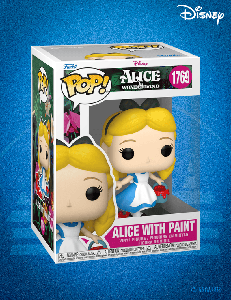Alice avec de la Peinture n°1769 - Figurine Funko POP! Disney Alice au Pays des Merveilles