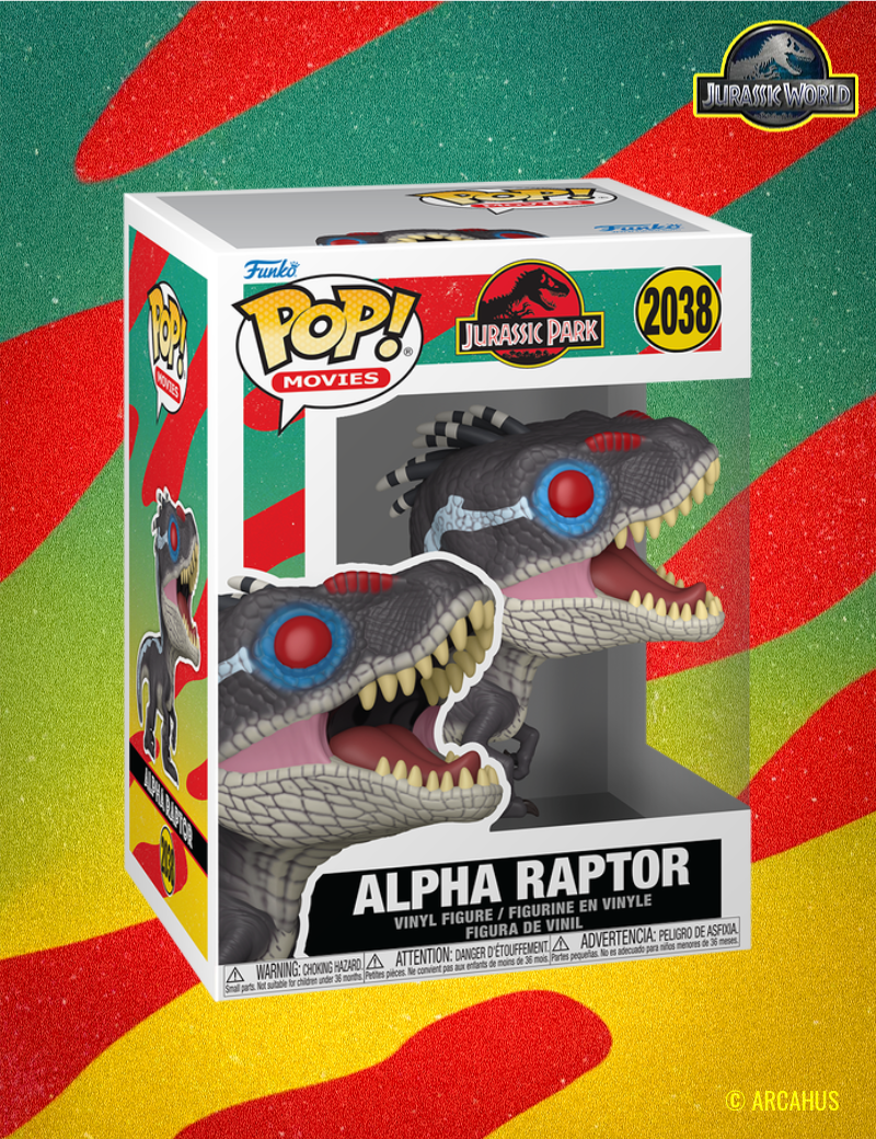 Alpha Raptor n°2038 - Figurine Funko POP! Movies Jurassic Park