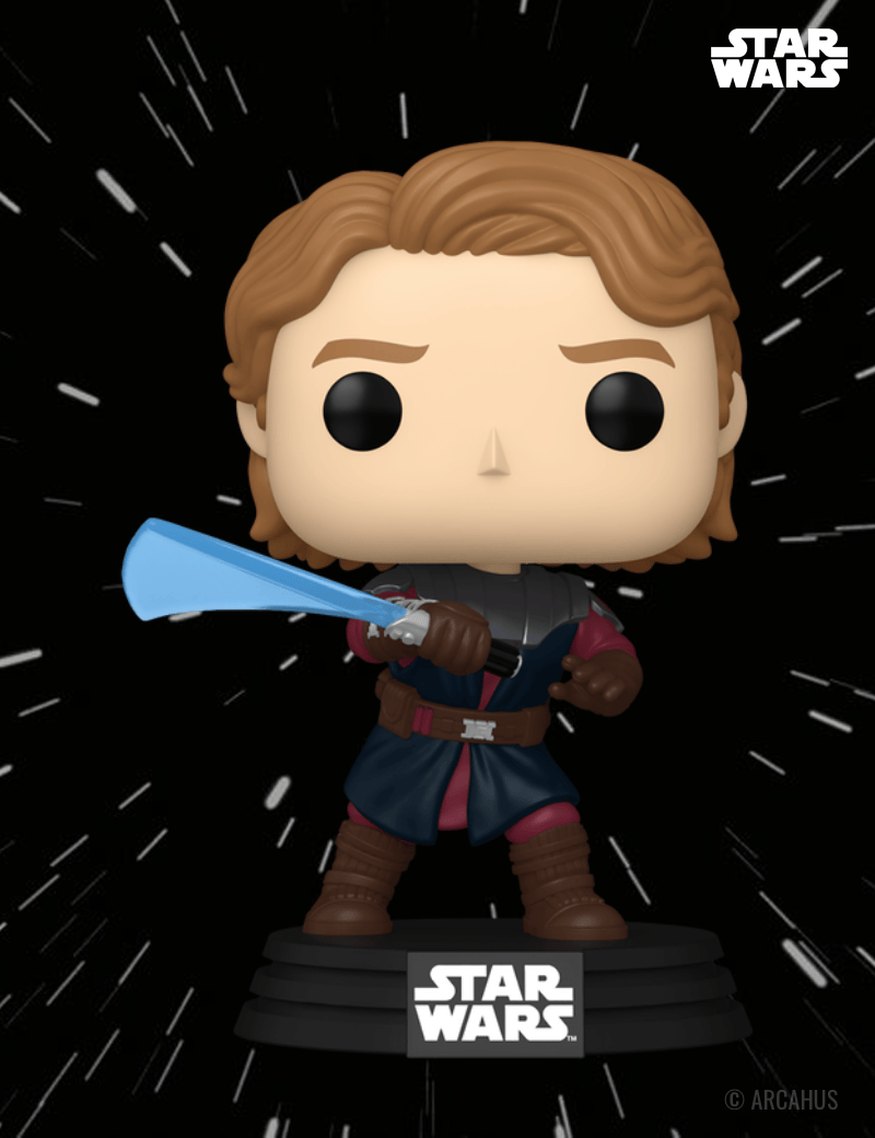Anakin Skywalker (Général Jedi) - Figurine Funko POP! Star Wars
