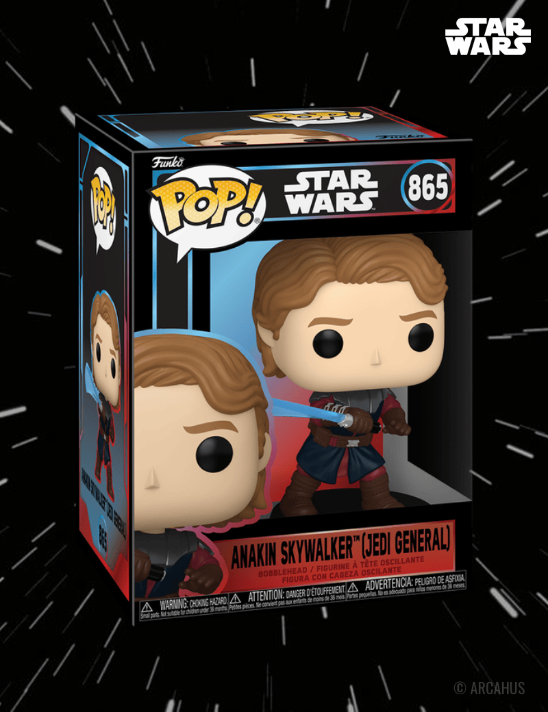 Anakin Skywalker (Général Jedi) - Figurine Funko POP! Star Wars