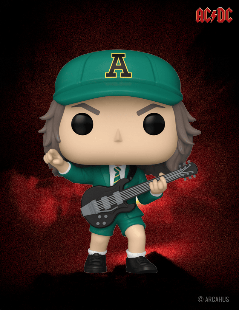 Angus Young n° 411 - Figurine Funko POP! Rocks AC/DC
