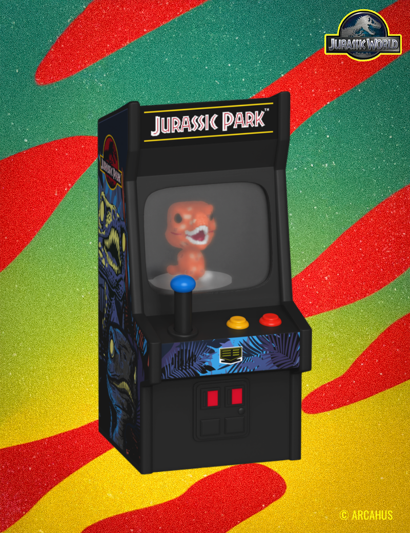 Raptor (8bit) - Funko Bitty POP! Arcade Jurassic Park