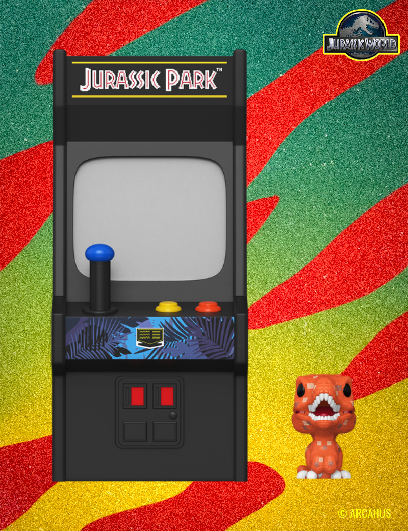 Raptor (8bit) - Funko Bitty POP! Arcade Jurassic Park