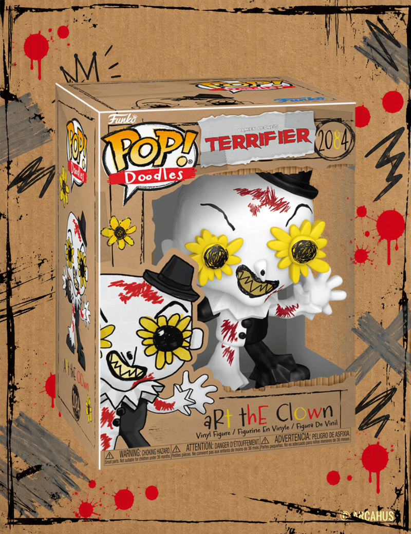 Art the Clown (Doodles) n°2084 - Figurine Funko POP! Doodles Movies Terrifier
