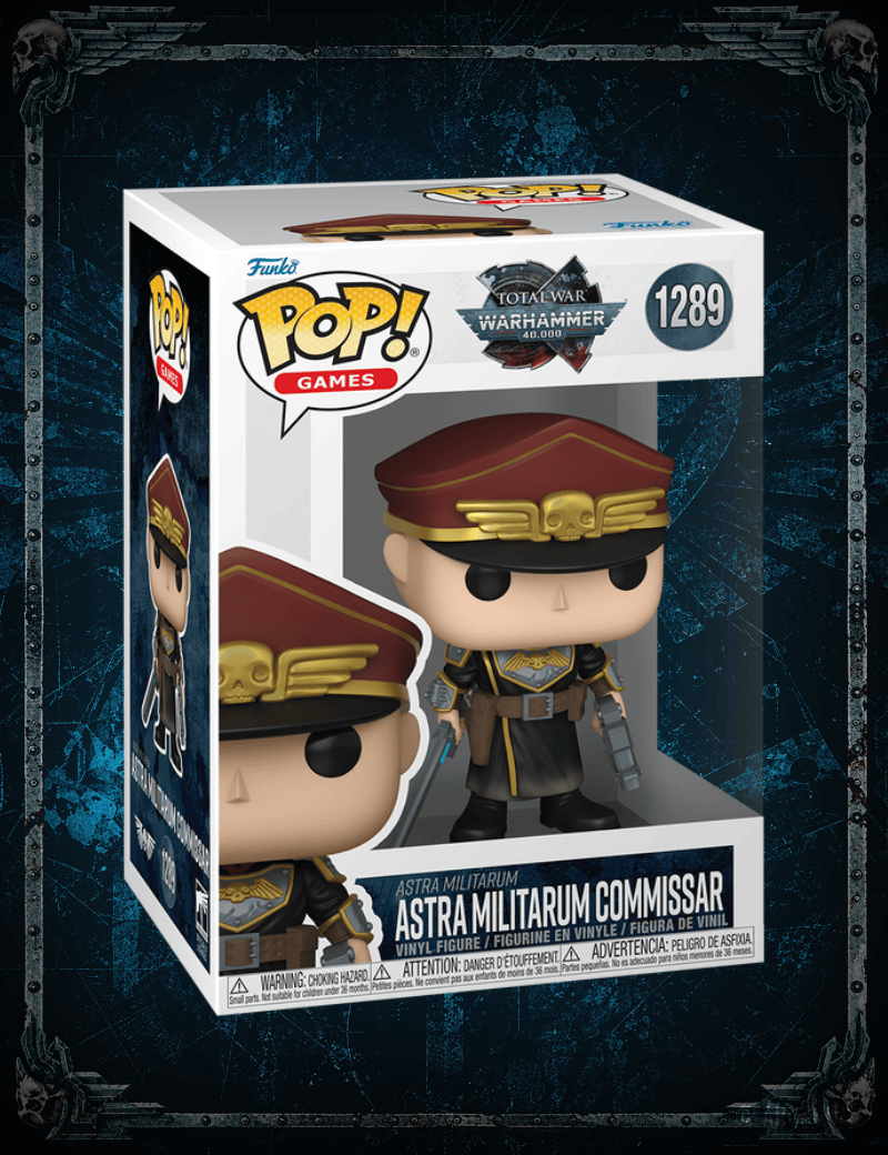 Commissaire Astra Militarum n°1289 - Figurine Funko POP! Games Warhammer 40,000