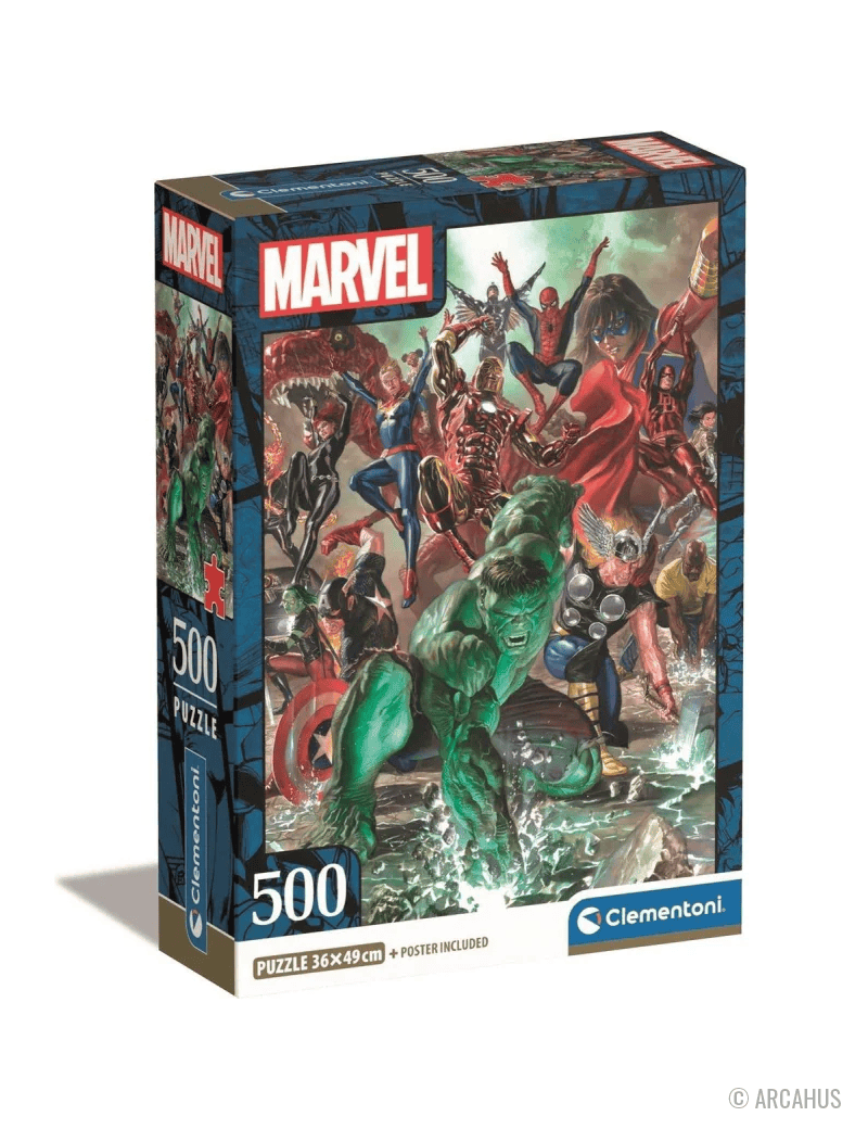 Avengers - Puzzle 500P + Poster Marvel