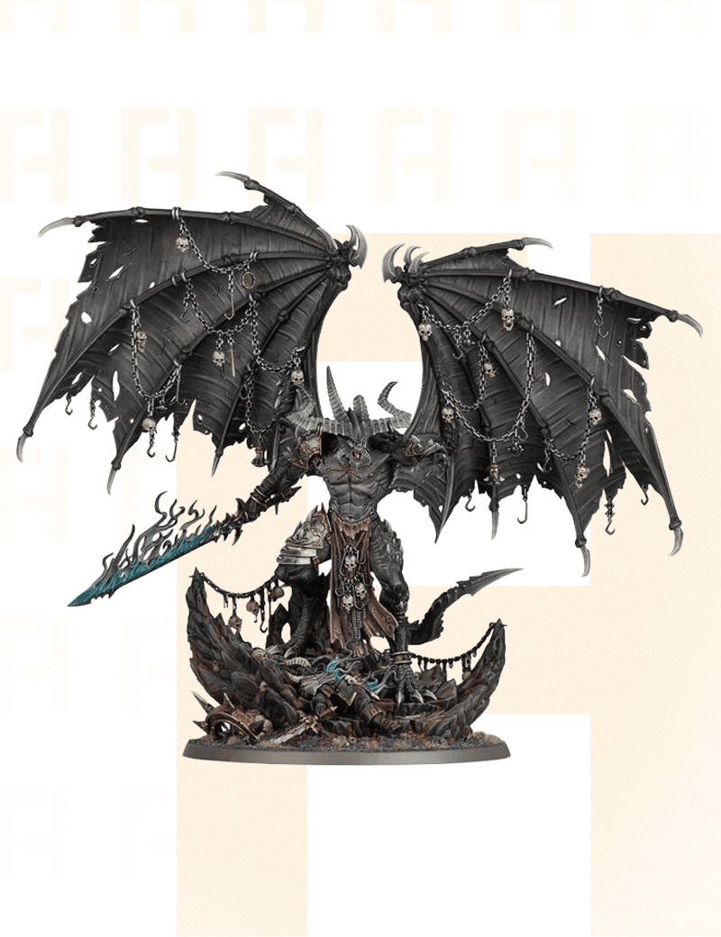 Be'lakor, le Maître des Ténèbres - Figurine Miniature Warhammer Age of Sigmar Slaves to Darkness