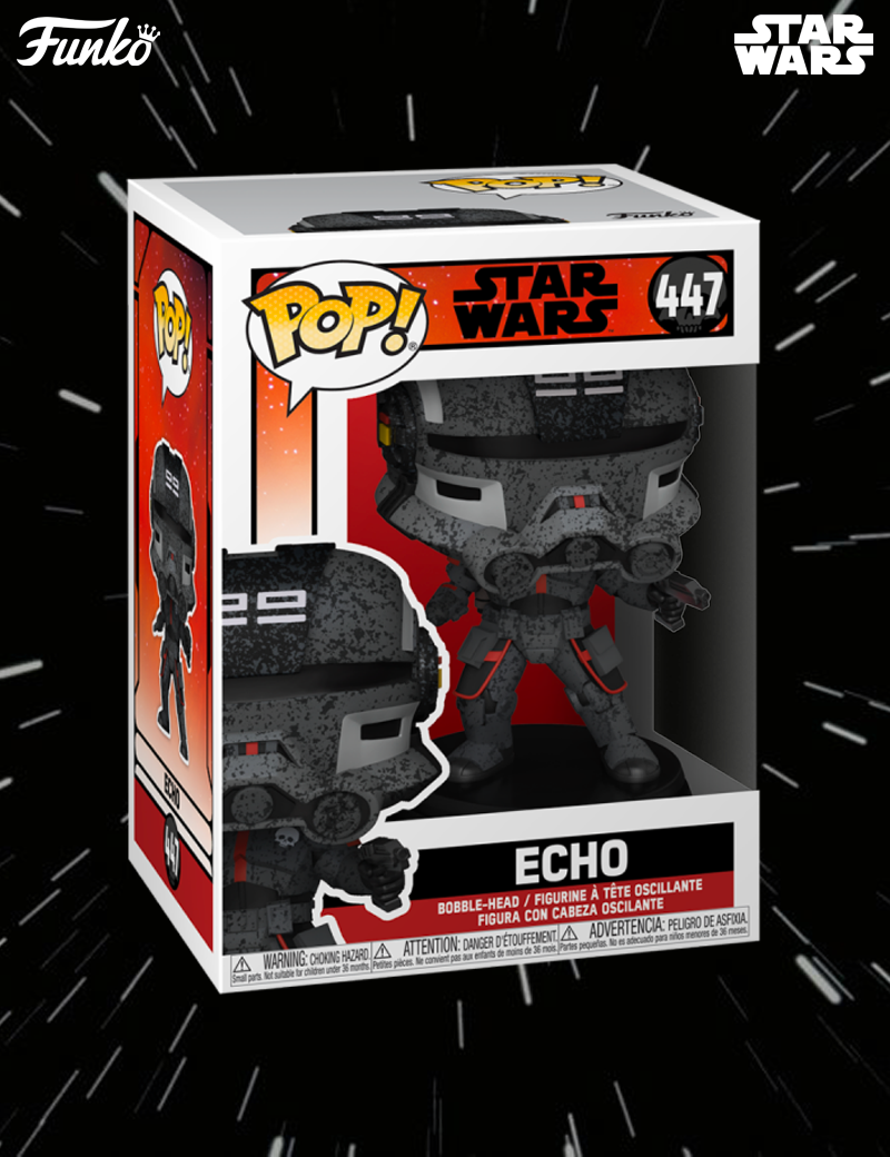Echo n° 447 - Figurine Funko POP! Star Wars Bad Batch