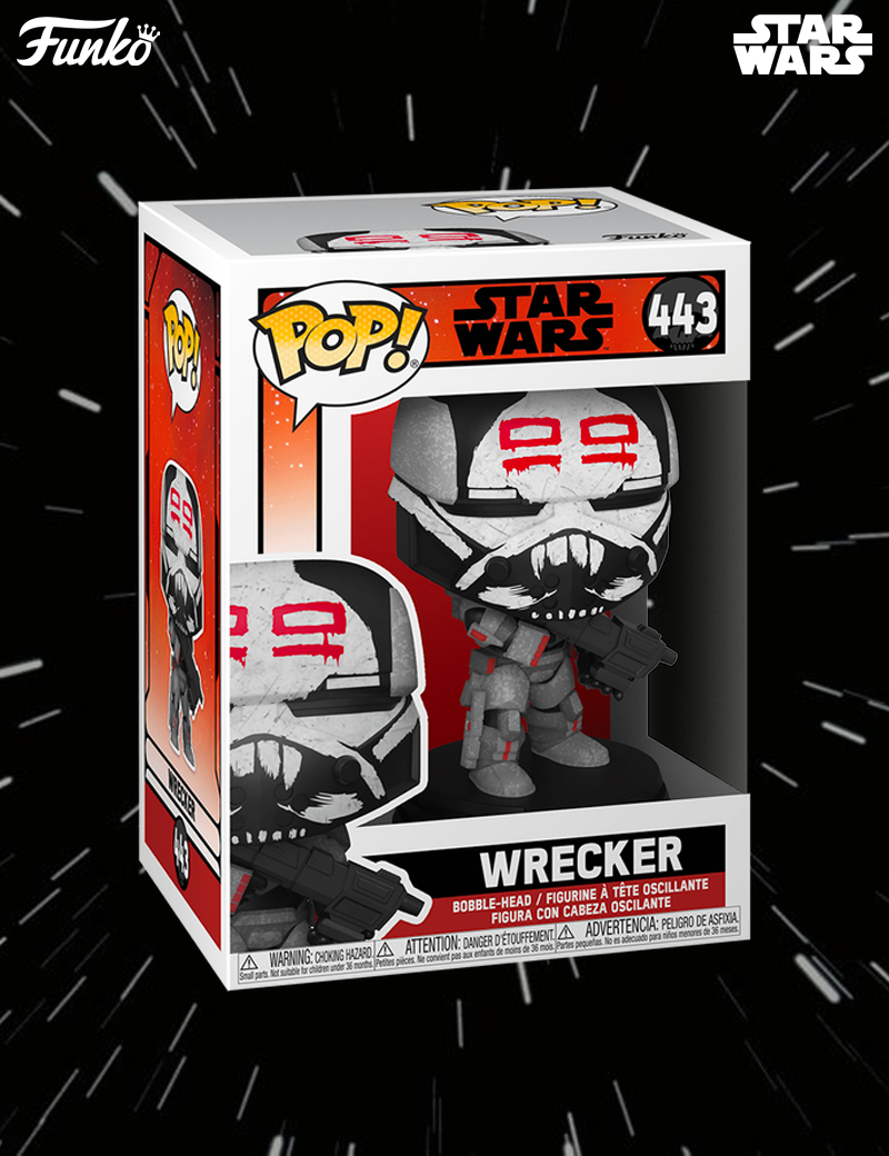 Wrecker n° 443 - Figurine Funko POP! Star Wars Bad Batch
