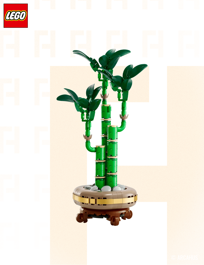 Le bambou de la chance  - Lego Botanicals 10344