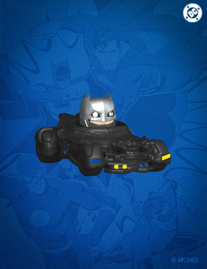 Batman avec Batmobile - Funko Bitty POP! Ride DC Batman