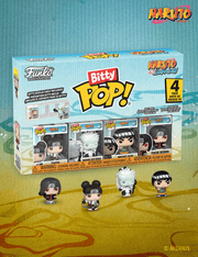 Battles - Funko Bitty POP! Pack de 4 figurines Animation Naruto Shippuden – Series 3