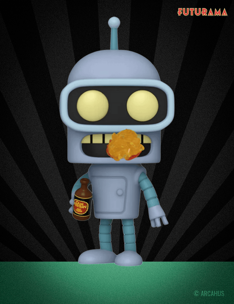 Bender n° 1757 - Figurine Funko POP! Animation Futurama